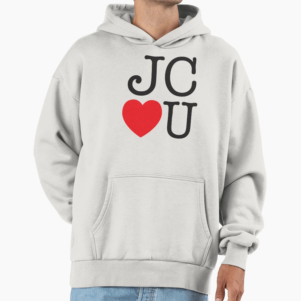 Jc Loves U Hoodie - Graphic Print Unisex - T-Shirt, Sweatshirt, Hoodie