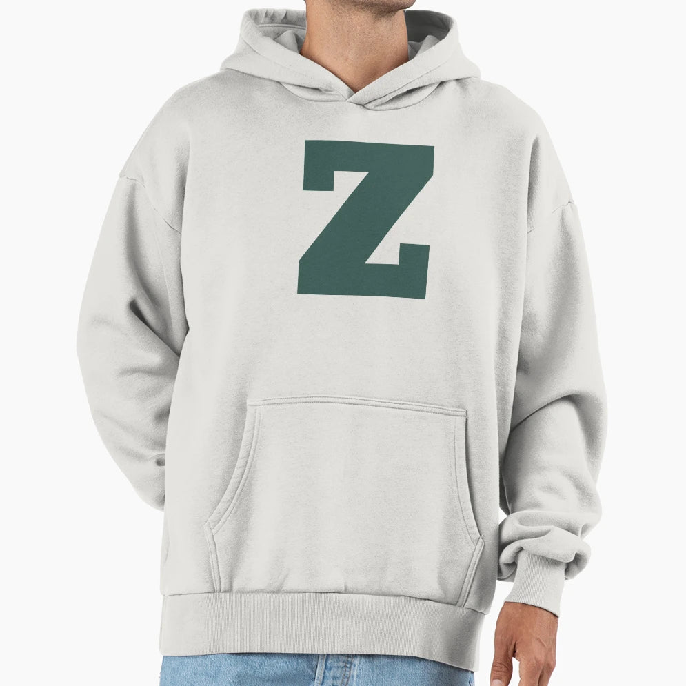 Z Slab Serif Hoodie - Custom Art Print Men Women - T-Shirt, Sweatshirt, Hoodie
