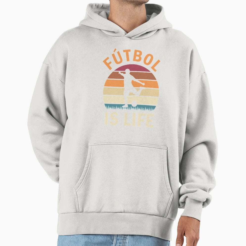 F Tbol Is Life Football And Soccer Lover Hoodie - Graphic Print Men Women - T-Shirt, Sweatshirt, Hoodie
