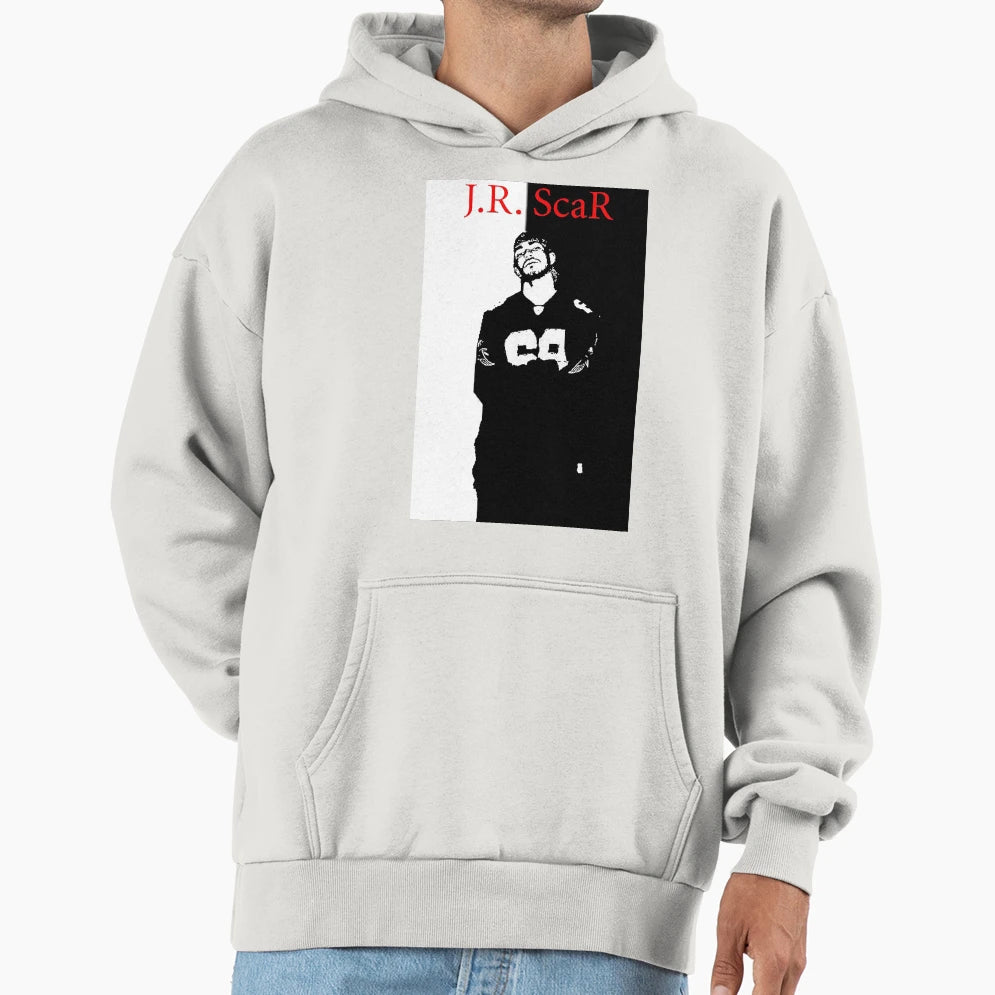 J R Scarface Hoodie - Trendy Graphic for Adults - T-Shirt, Sweatshirt, Hoodie