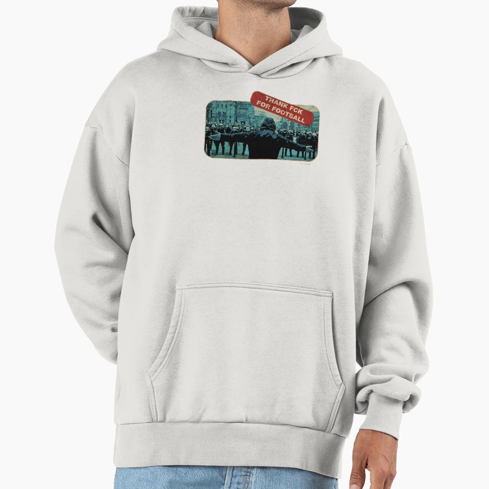 Thank Fck Football Hoodie - Novelty Apparel Unisex - T-Shirt, Sweatshirt, Hoodie