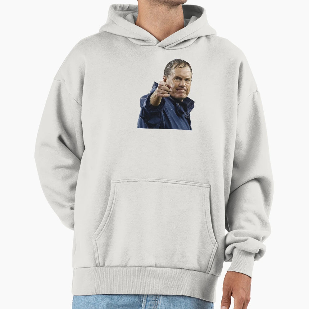 Bill Belichick Hoodie - Trendy Graphic for Adults - T-Shirt, Sweatshirt, Hoodie