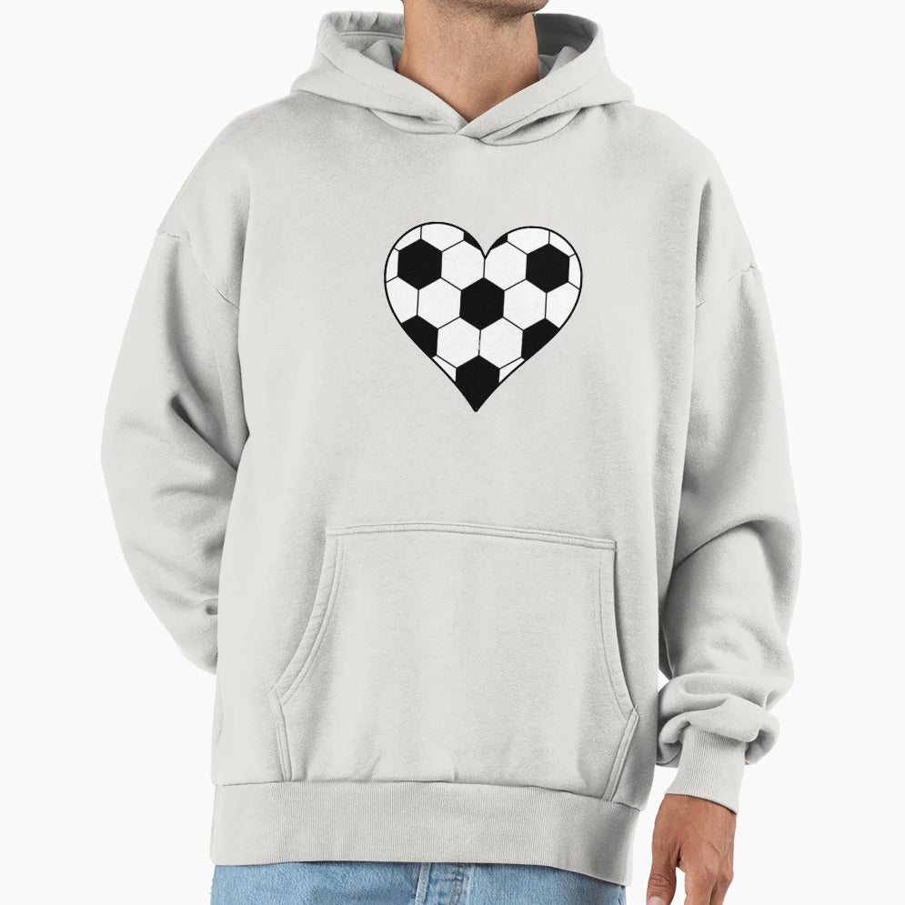 Soccer Love Hoodie - Novelty Apparel Unisex - T-Shirt, Sweatshirt, Hoodie