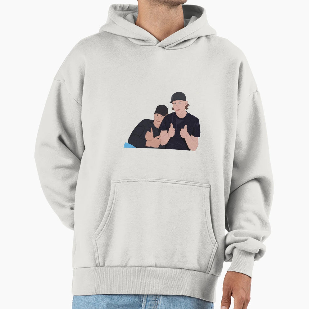 Luke Jack Hughes Hoodie - Aesthetic Graphic for Adults - T-Shirt, Sweatshirt, Hoodie