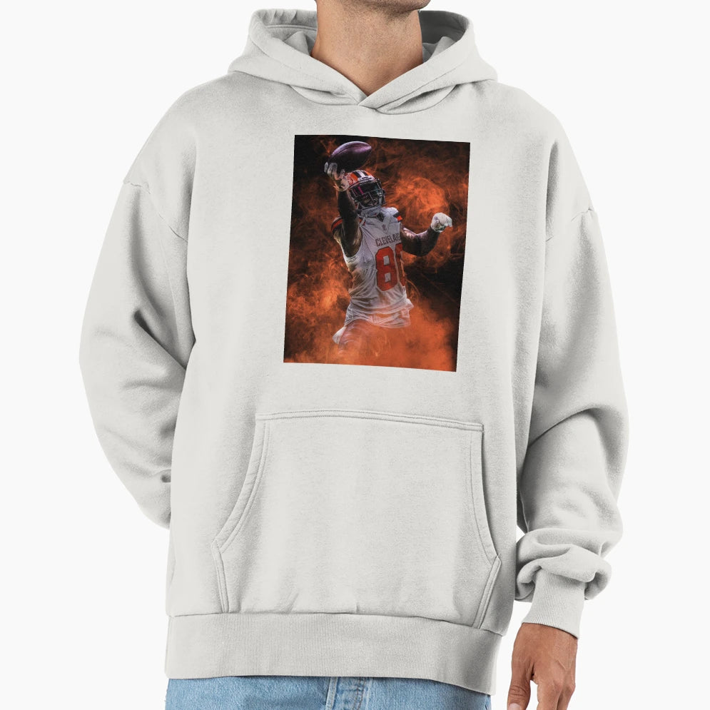Jarvis Landry Cleveland Sports Art Hoodie - Custom Art Print Men Women - T-Shirt, Sweatshirt, Hoodie