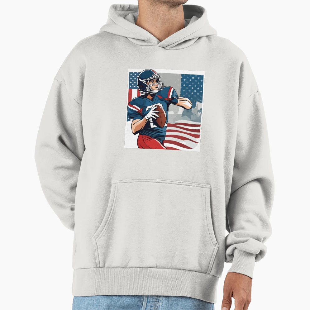 Touchdown Lights And Lows Hoodie - Casual Everyday Wear Men Women - T-Shirt, Sweatshirt, Hoodie