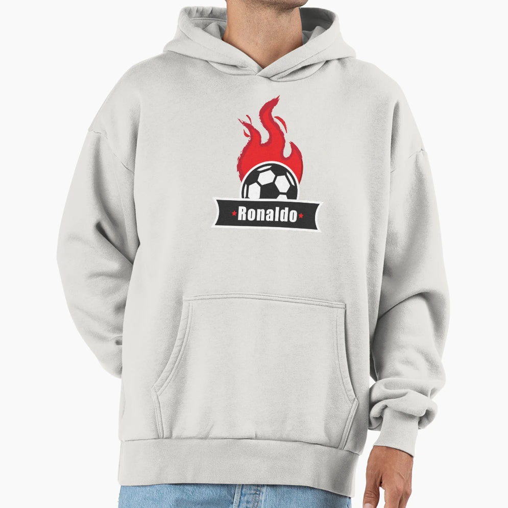 Football Player Hoodie - Streetwear Style Unisex - T-Shirt, Sweatshirt, Hoodie