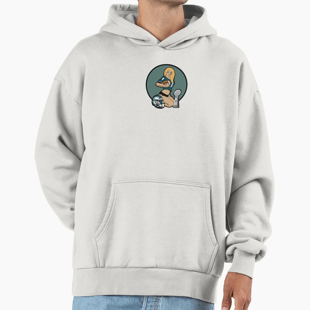 Philadelphia Pinup V2 Hoodie - Fun Novelty Design Unisex - T-Shirt, Sweatshirt, Hoodie