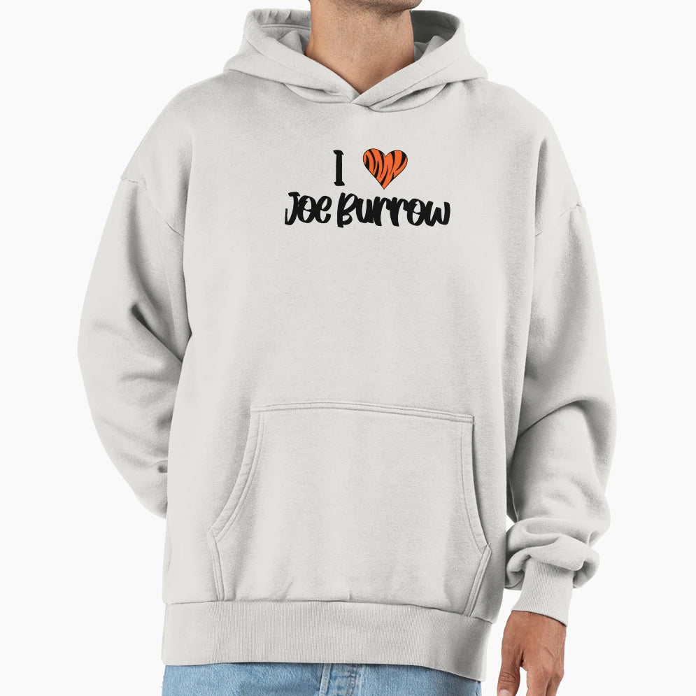 I Heart JB Hoodie - Casual Everyday Wear Unisex - T-Shirt, Sweatshirt, Hoodie