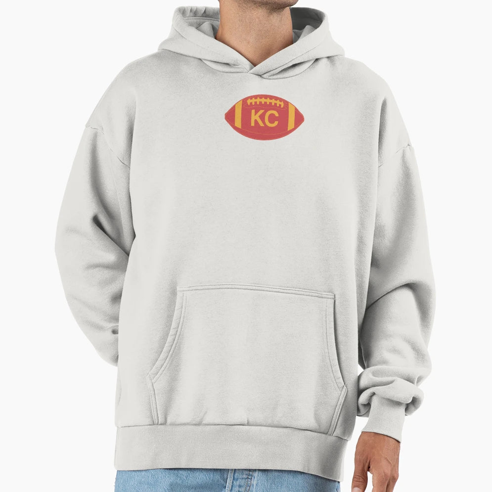 Kc Football Hoodie - Streetwear Style Men Women - T-Shirt, Sweatshirt, Hoodie