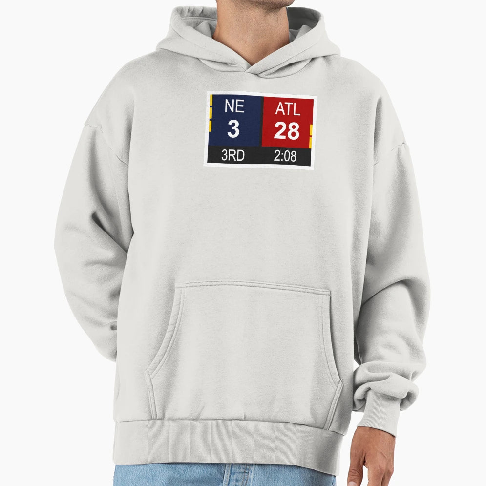 Ne 3 Vs Atl 28 Champions Comeback Hoodie - Minimalist Print Men Women - T-Shirt, Sweatshirt, Hoodie
