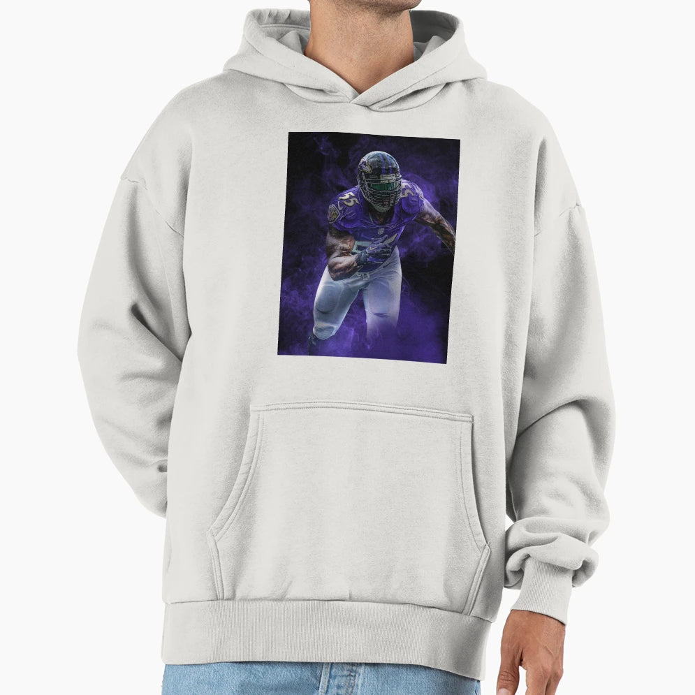 Terrell Suggs Baltimore Sports Art Hoodie - Novelty Apparel Unisex - T-Shirt, Sweatshirt, Hoodie