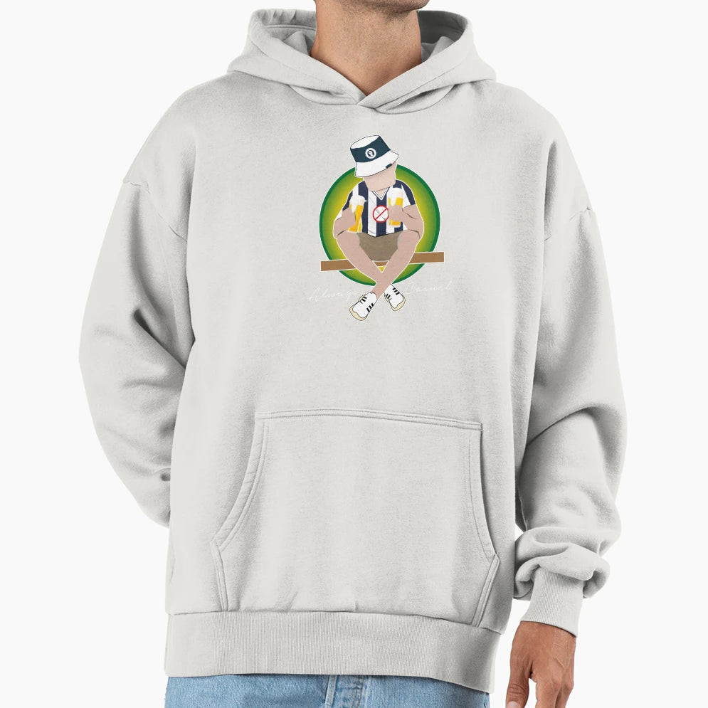 West Bromwich Albion Always Casual Hoodie - Minimalist Print for Adults - T-Shirt, Sweatshirt, Hoodie