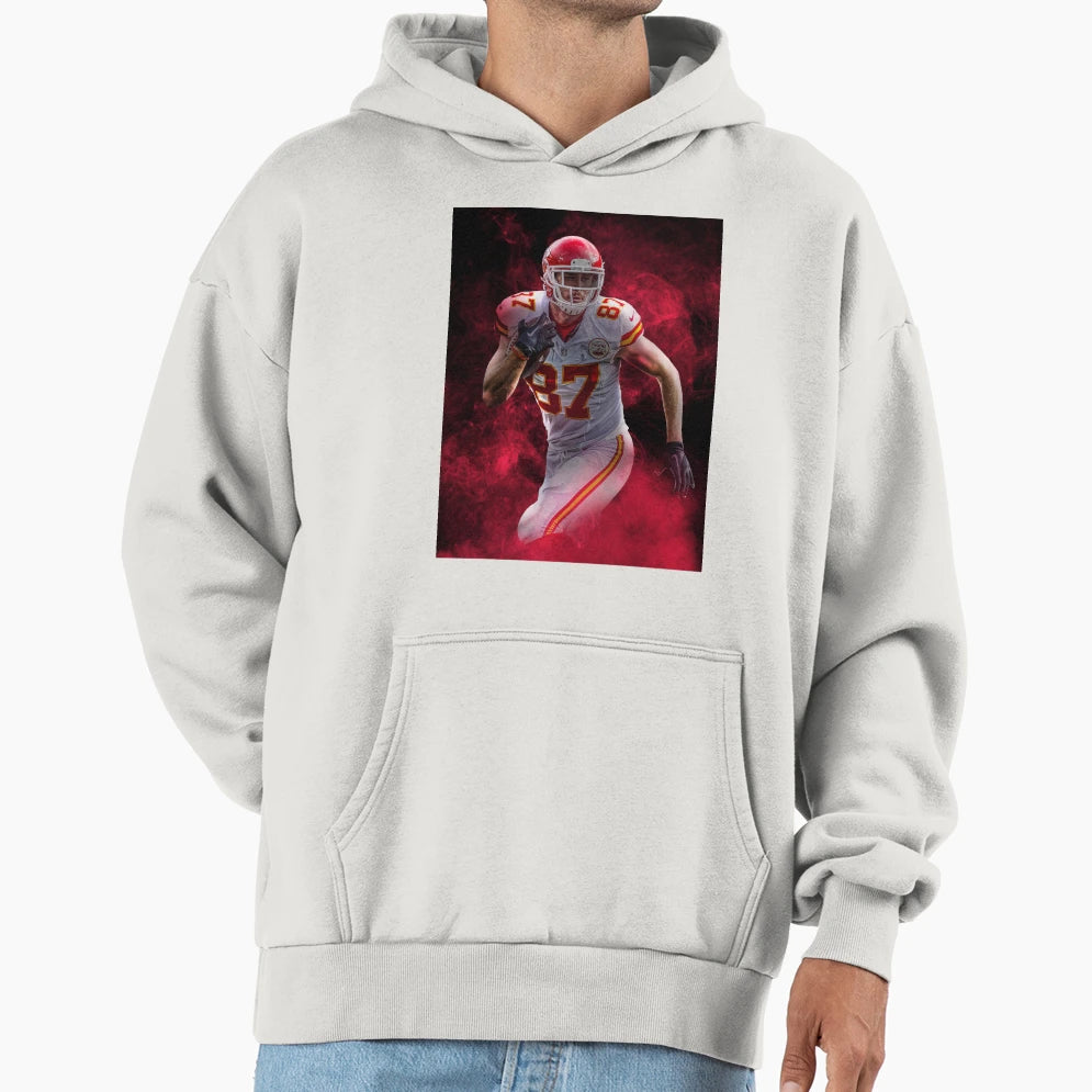T Kelce Kansas City Sports Art Hoodie - Novelty Apparel Men Women - T-Shirt, Sweatshirt, Hoodie