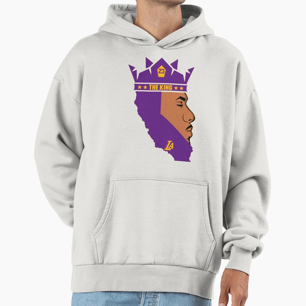 King James 23 Hoodie - Casual Everyday Wear Unisex - T-Shirt, Sweatshirt, Hoodie
