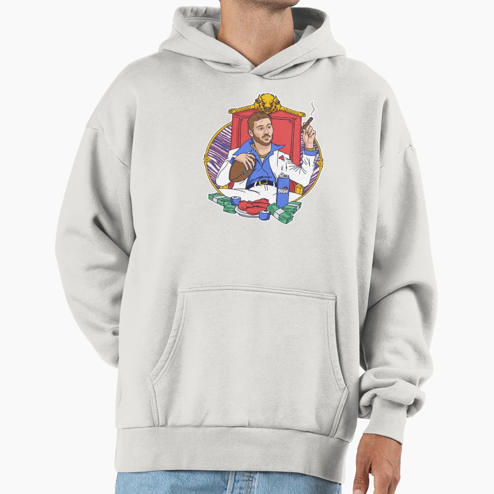 Scarface Buffalo Football Pop Art Circle Hoodie - Graphic Print Men Women - T-Shirt, Sweatshirt, Hoodie