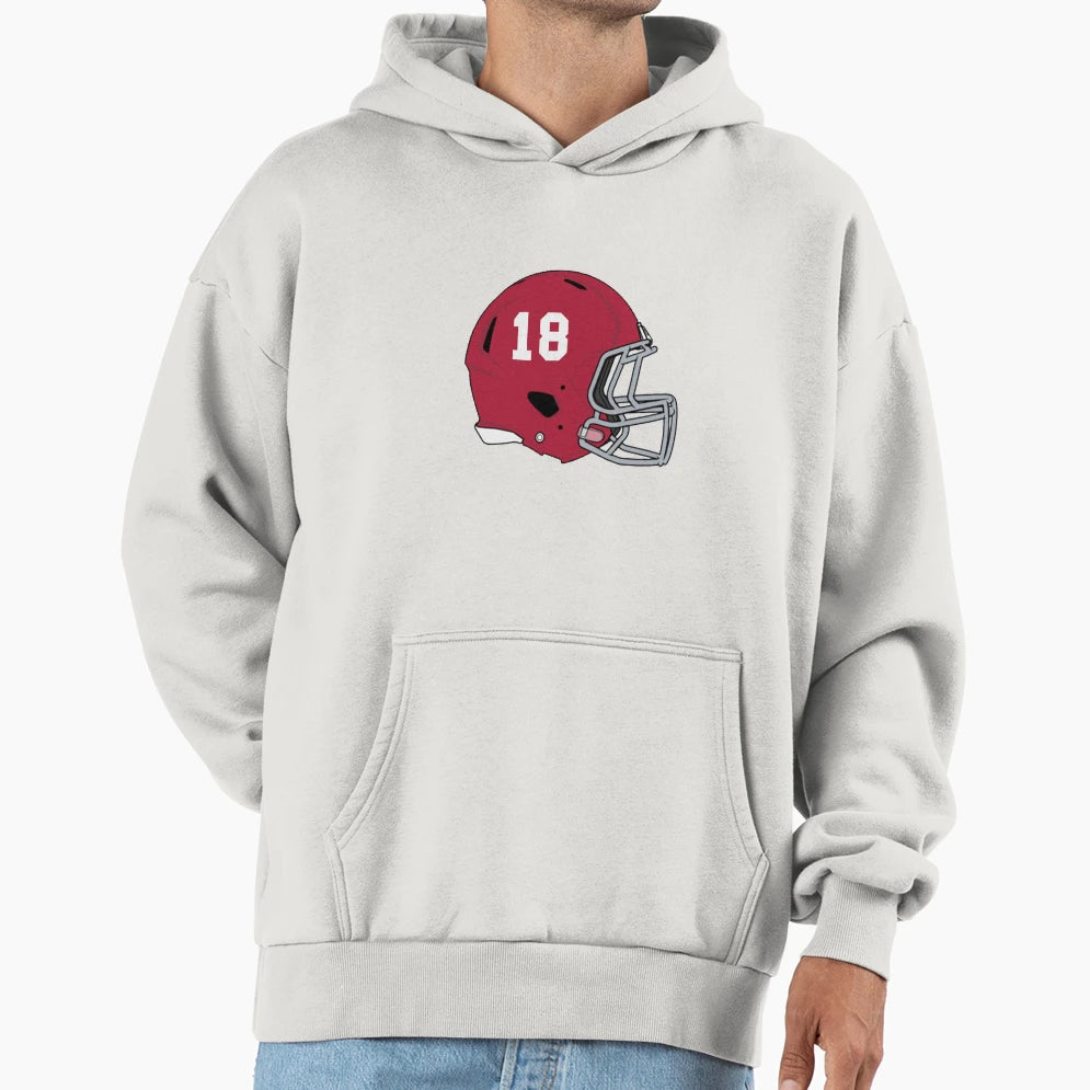Alabama 18 Hoodie - Custom Art Print Unisex - T-Shirt, Sweatshirt, Hoodie