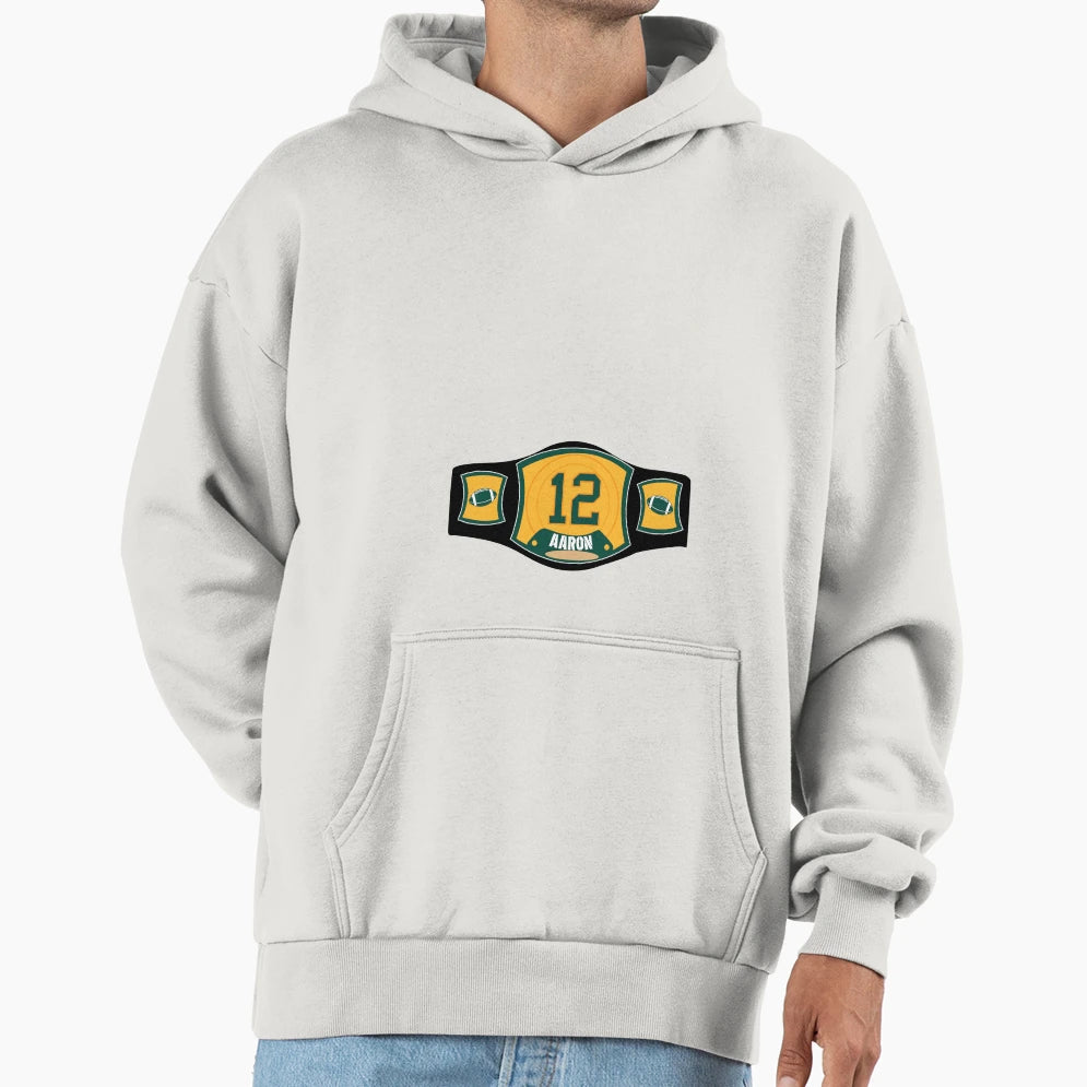 Ar 12 Title Belt Hoodie - Unique Graphic Unisex - T-Shirt, Sweatshirt, Hoodie