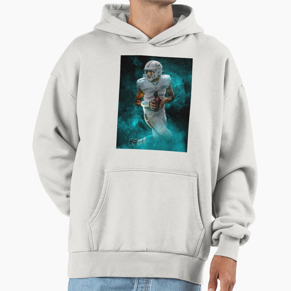 TT Miami Sports Art Hoodie - Fun Novelty Design Men Women - T-Shirt, Sweatshirt, Hoodie
