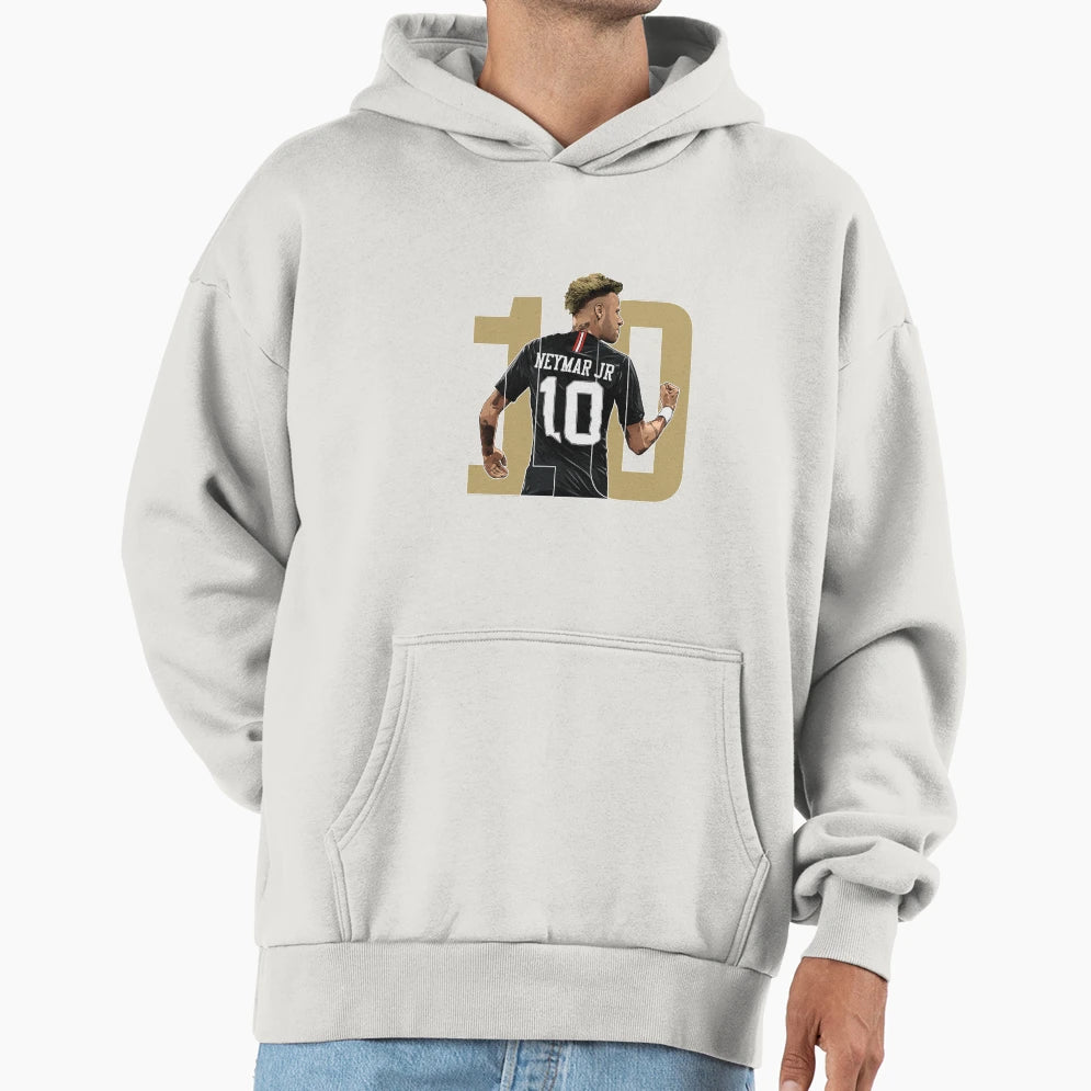 Number 10 Hoodie - Fun Novelty Design for Adults - T-Shirt, Sweatshirt, Hoodie