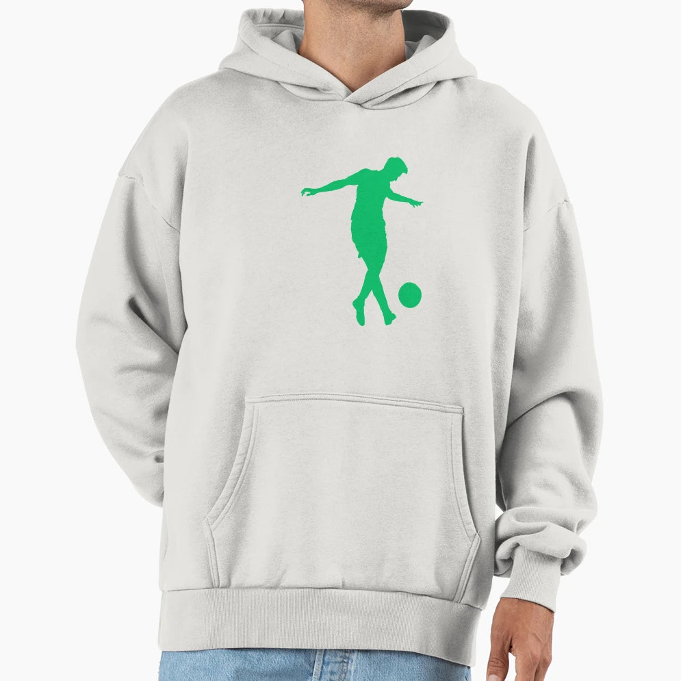 Football Green Dribble 2 Player Ball Your Hoodie - Novelty Apparel Unisex - T-Shirt, Sweatshirt, Hoodie