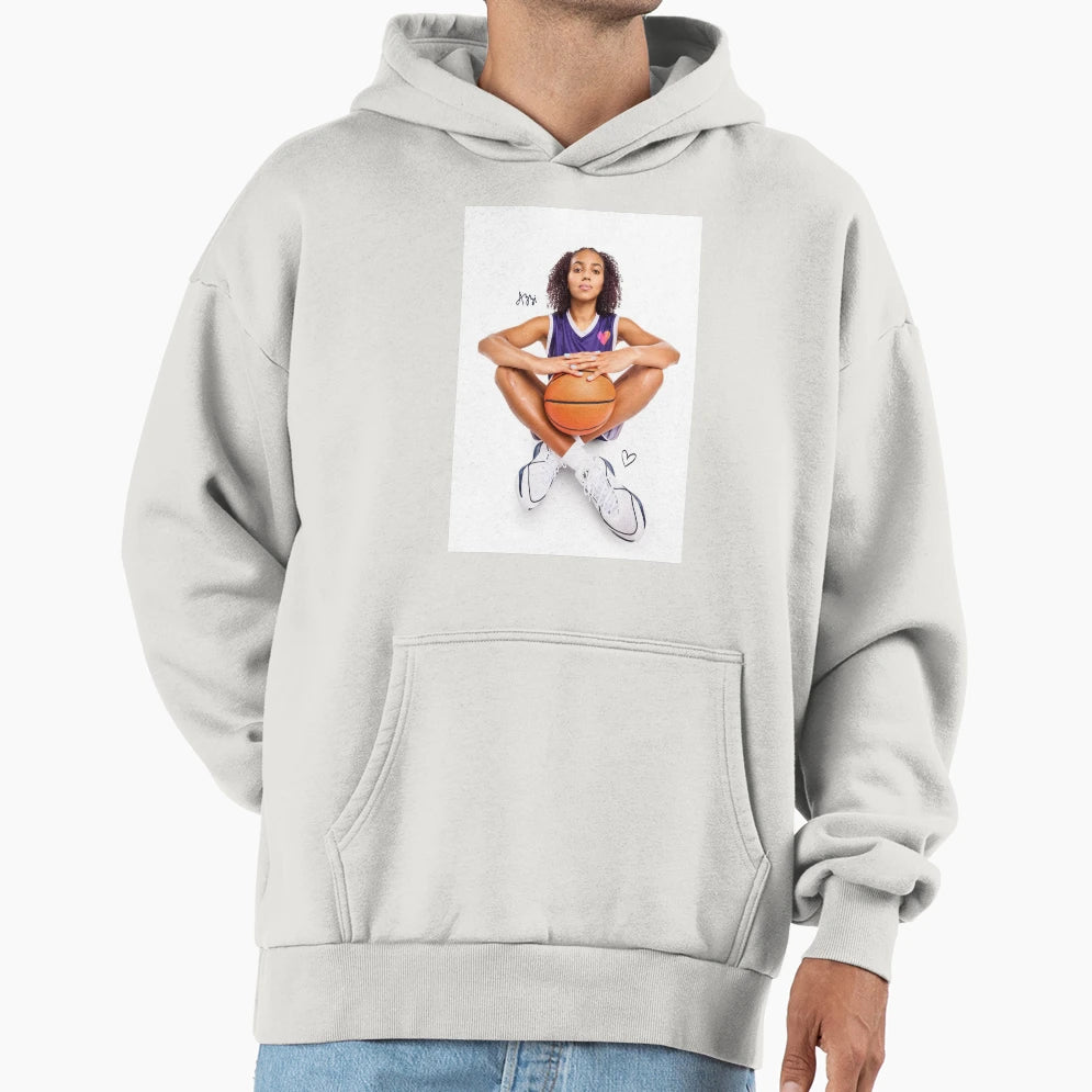 Azzi Fudd Hearts Autographed Hoodie - Novelty Apparel Unisex - T-Shirt, Sweatshirt, Hoodie