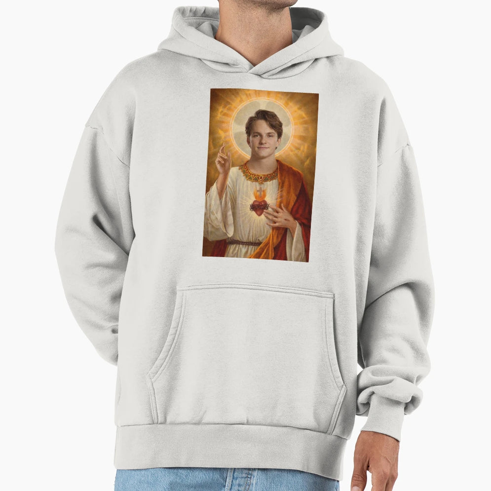 Oscar Piastri As Jesus Hoodie - Novelty Apparel Men Women - T-Shirt, Sweatshirt, Hoodie