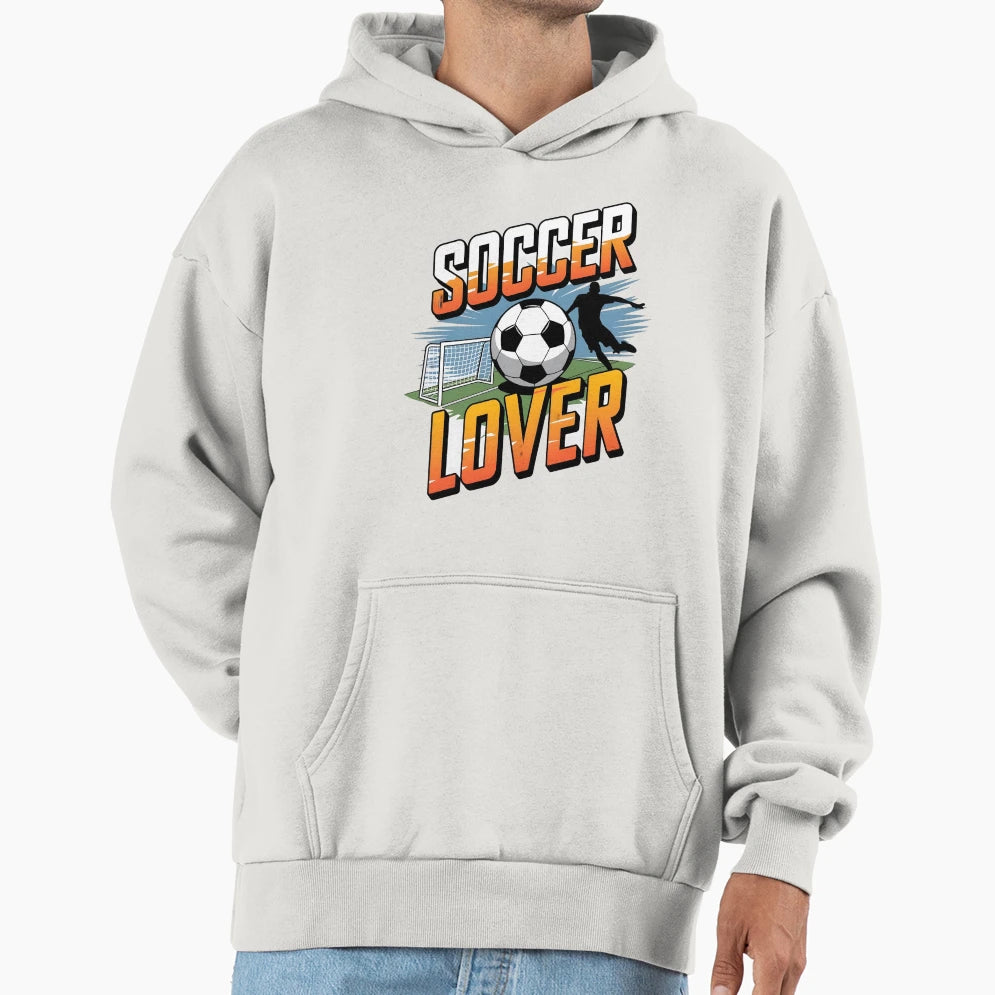 Soccer Lover Hoodie - Aesthetic Graphic Unisex - T-Shirt, Sweatshirt, Hoodie