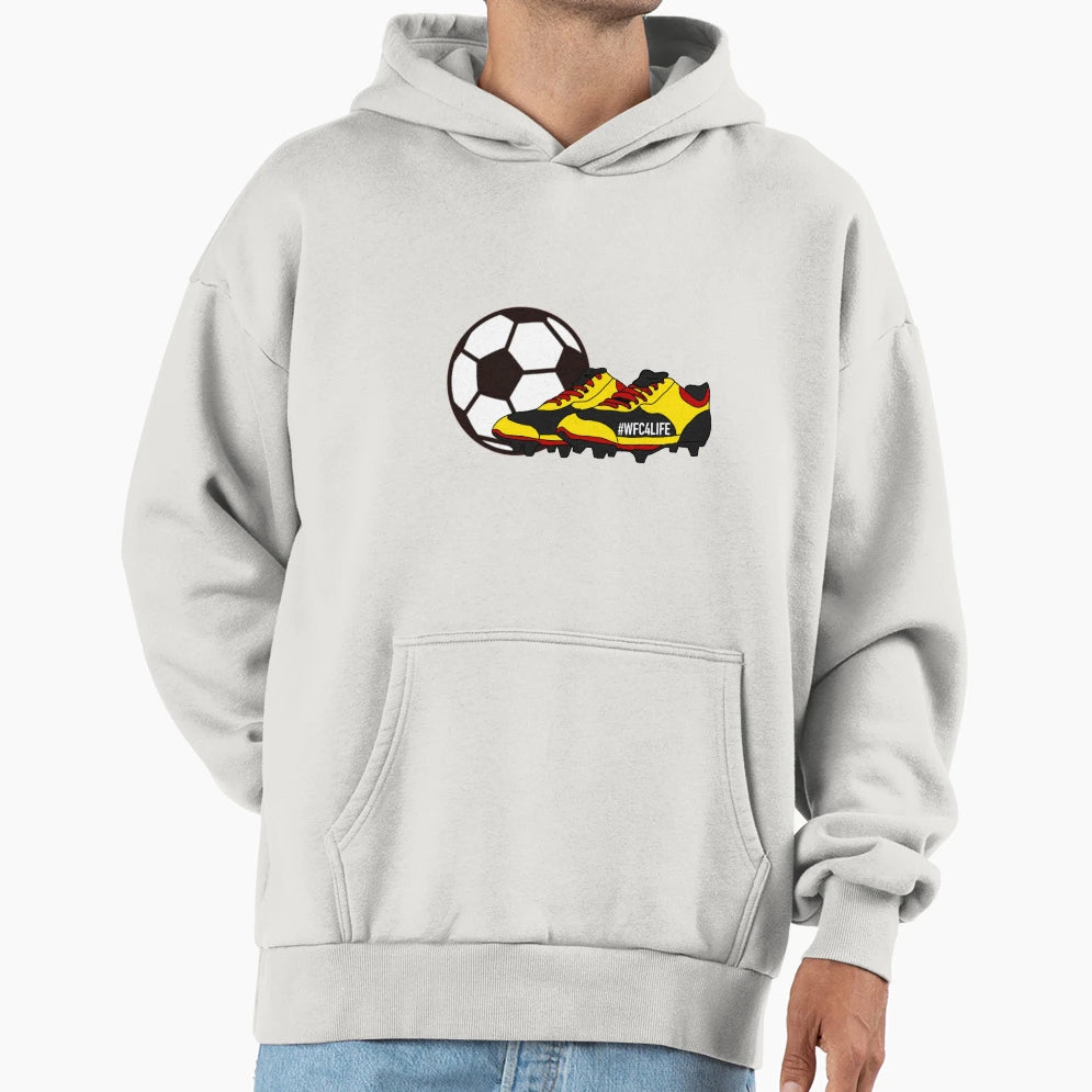 Premier League Watford Hoodie - Casual Everyday Wear Men Women - T-Shirt, Sweatshirt, Hoodie
