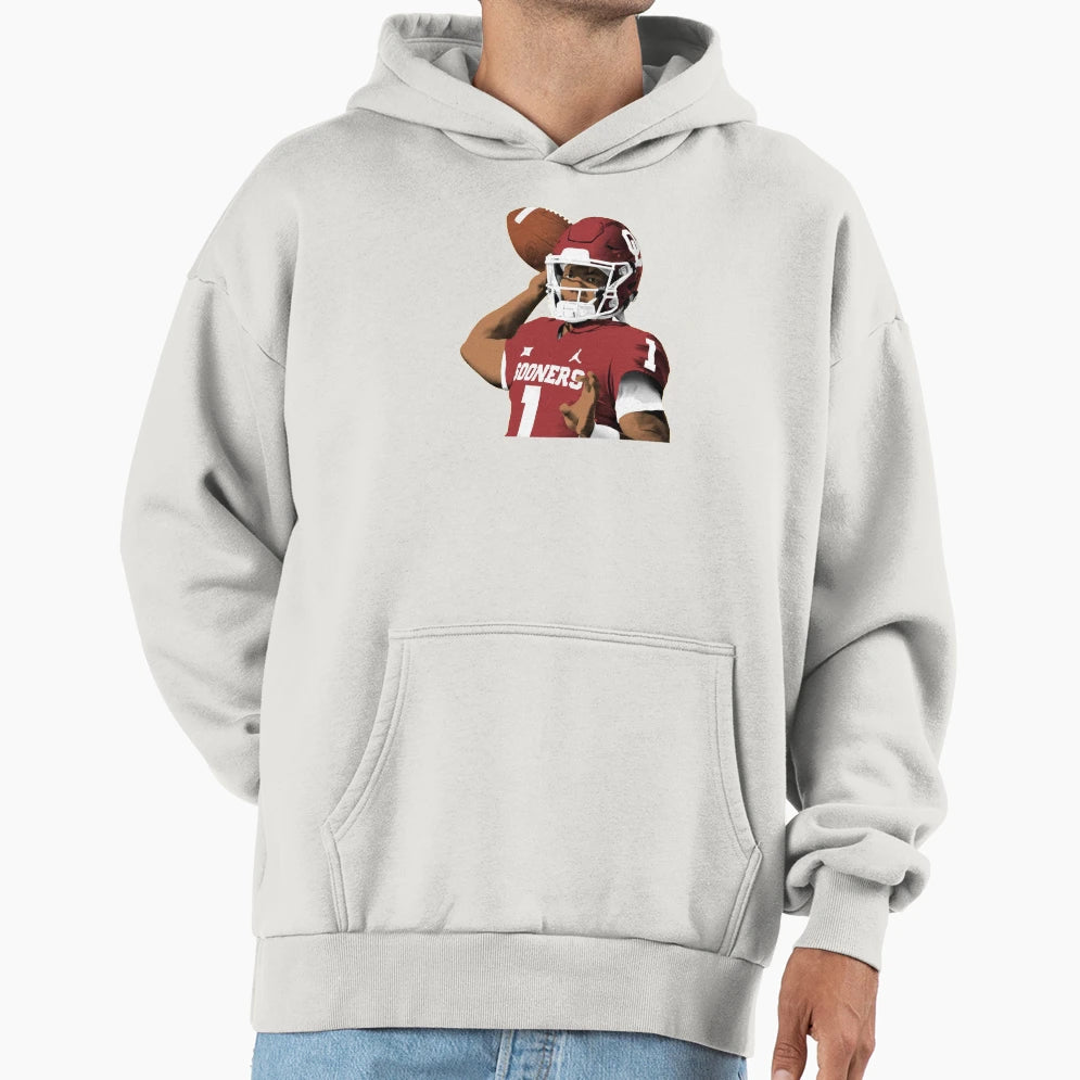 Kyler Murray Oklahoma Hoodie - Casual Everyday Wear for Adults - T-Shirt, Sweatshirt, Hoodie