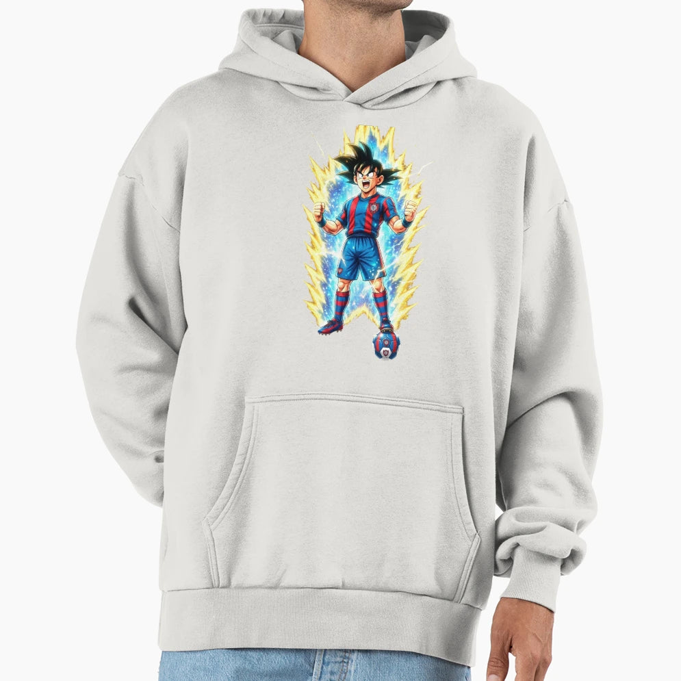 Legendary Warrior Blue And Red Colors Hoodie - Aesthetic Graphic Men Women - T-Shirt, Sweatshirt, Hoodie