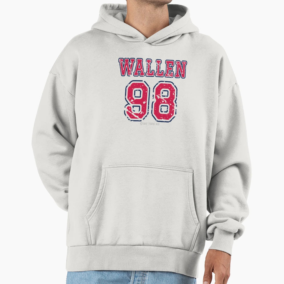 Wallen 98 Hoodie - Novelty Apparel Unisex - T-Shirt, Sweatshirt, Hoodie