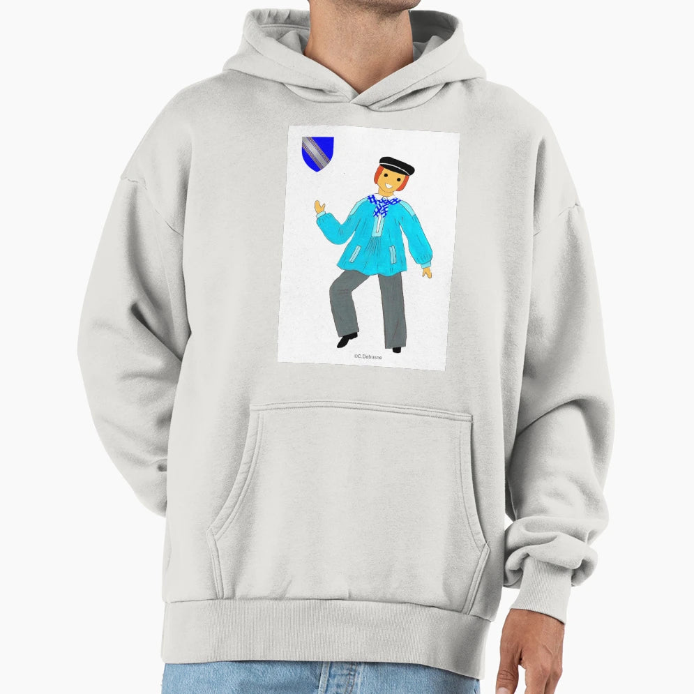 Champagne Male Costume France Hoodie - Aesthetic Graphic Men Women - T-Shirt, Sweatshirt, Hoodie
