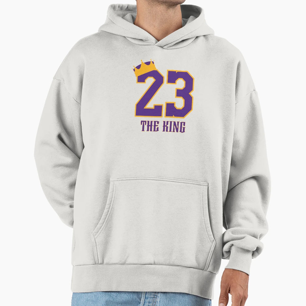 Lebron James 23 King Collection Hoodie - Graphic Print Unisex - T-Shirt, Sweatshirt, Hoodie
