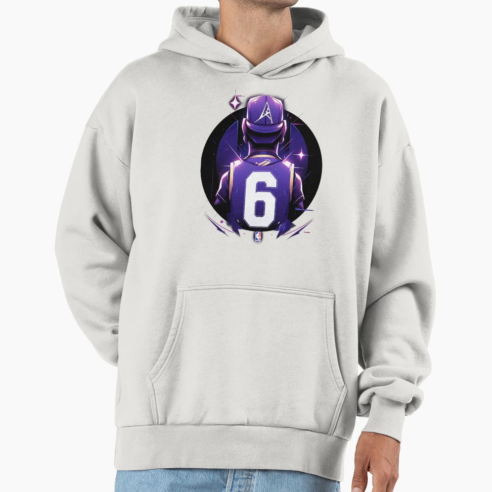 Copy Lebron James King Basketball 6 Hoodie - Graphic Print Unisex - T-Shirt, Sweatshirt, Hoodie