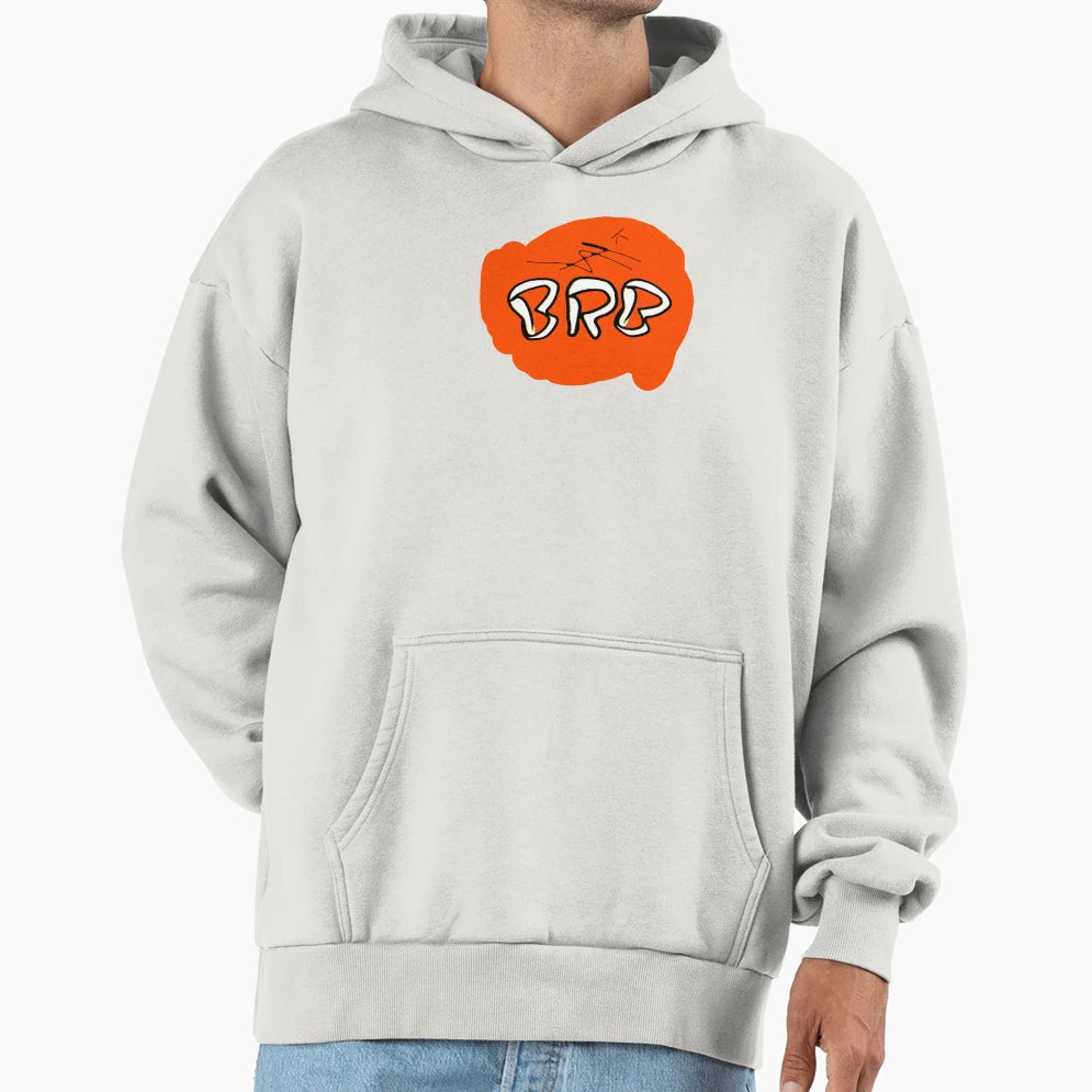 Istay Shirts Brb Orange T-Shirt - Novelty Apparel for Adults - T-Shirt, Sweatshirt, Hoodie