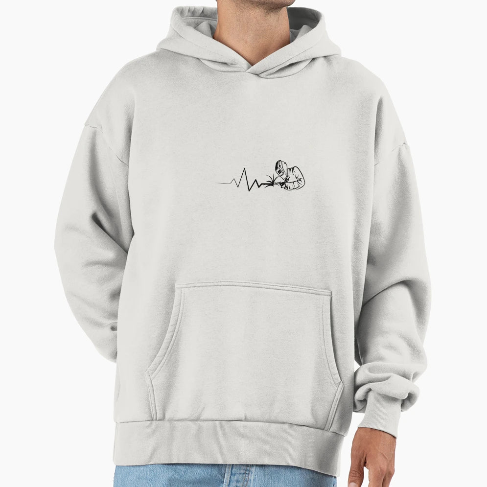 Welder Hoodie - Minimalist Print Unisex - T-Shirt, Sweatshirt, Hoodie