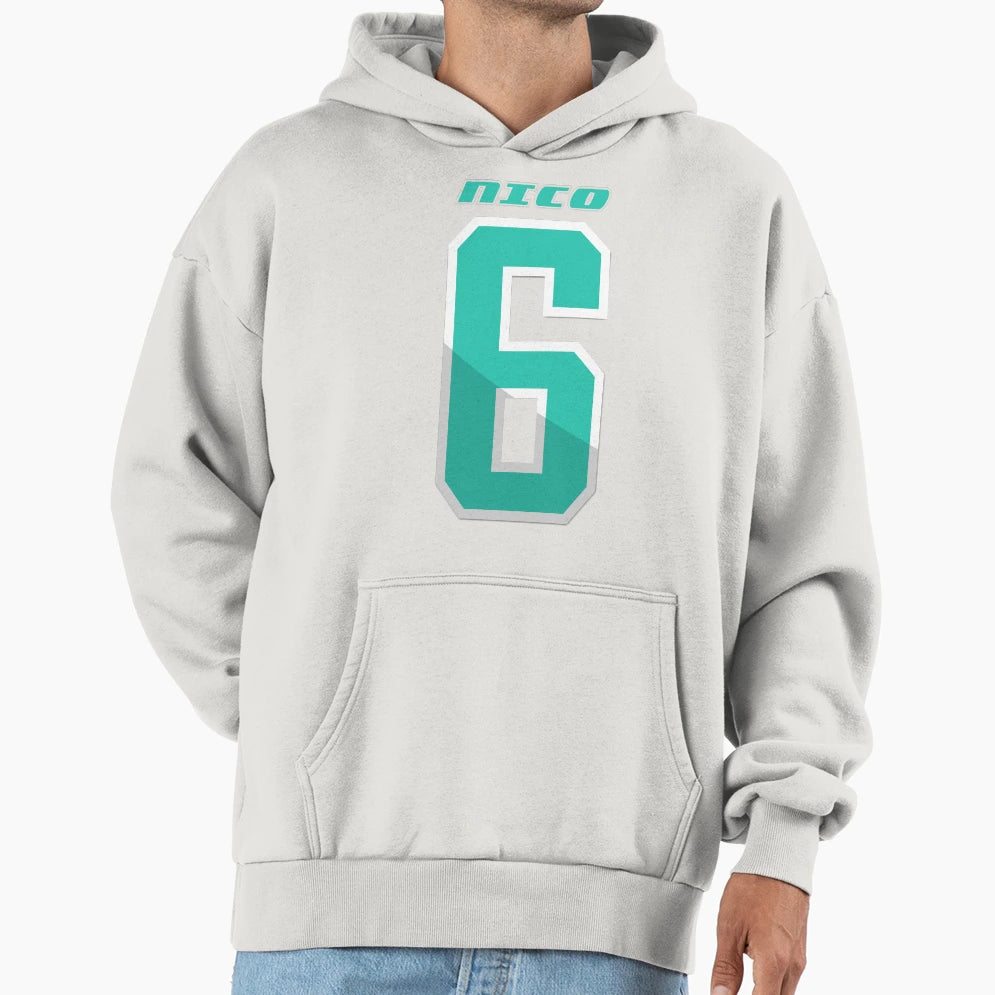 Nico Rosberg 6 2014 Helmet Hoodie - Minimalist Print Men Women - T-Shirt, Sweatshirt, Hoodie