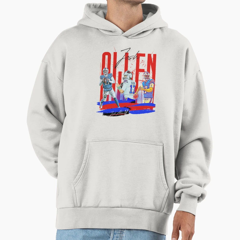 JA Quarterback Art Hoodie - Streetwear Style for Adults - T-Shirt, Sweatshirt, Hoodie