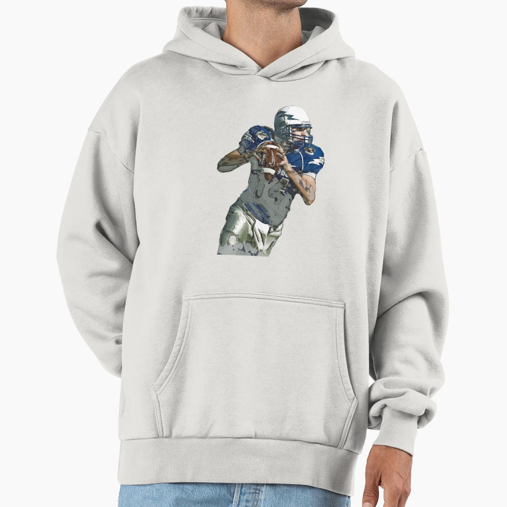 Football Hoodie - Trendy Graphic Unisex - T-Shirt, Sweatshirt, Hoodie