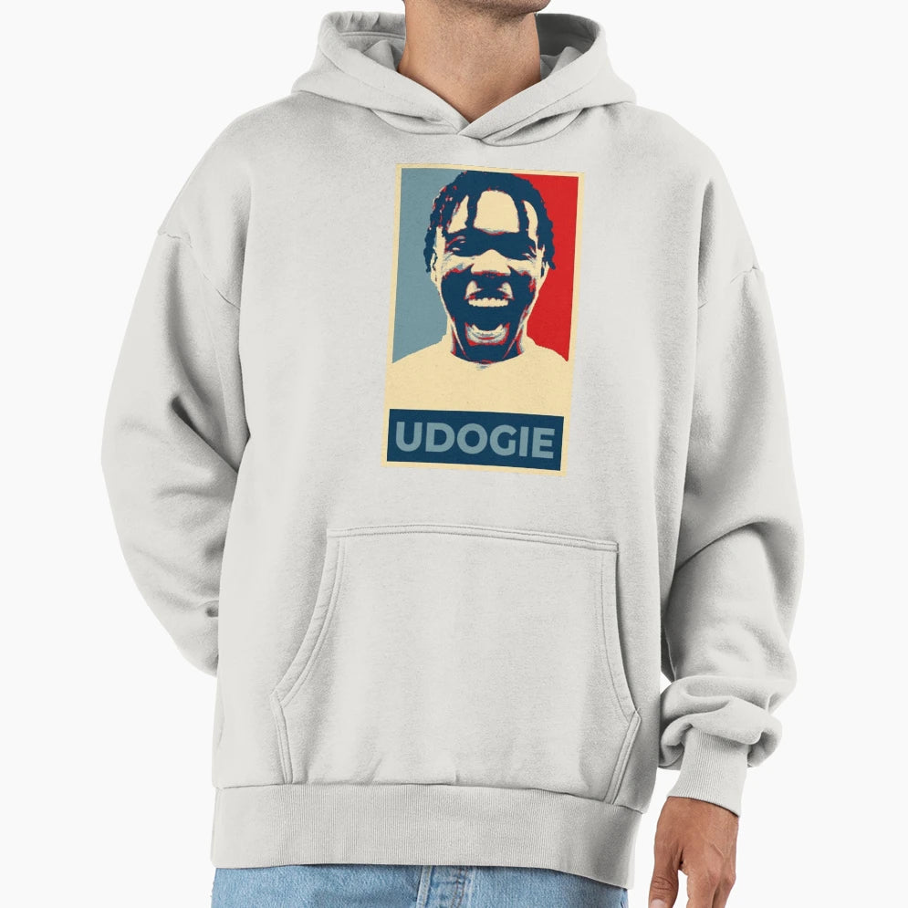 Destiny Udogie Hope Hoodie - Minimalist Print for Adults - T-Shirt, Sweatshirt, Hoodie