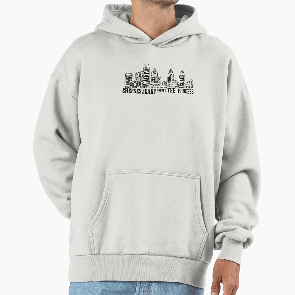 Philly Slang Hoodie - Aesthetic Graphic Men Women - T-Shirt, Sweatshirt, Hoodie