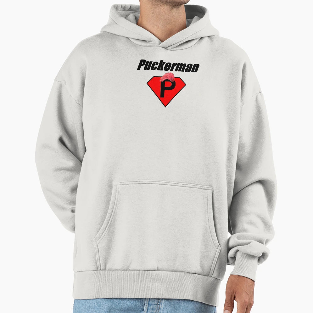 Puckerman Hoodie - Aesthetic Graphic Men Women - T-Shirt, Sweatshirt, Hoodie