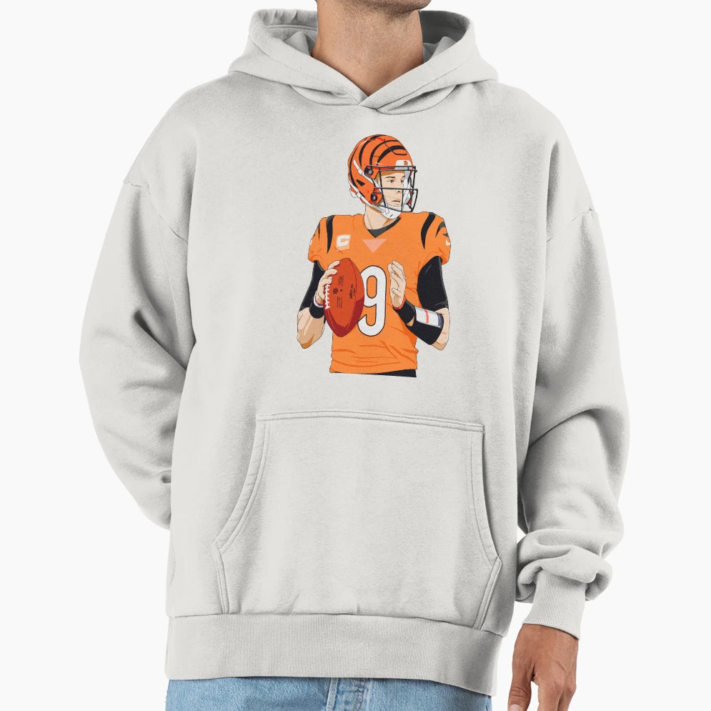 Burrow Bowl Bound Hoodie - Novelty Apparel Men Women - T-Shirt, Sweatshirt, Hoodie