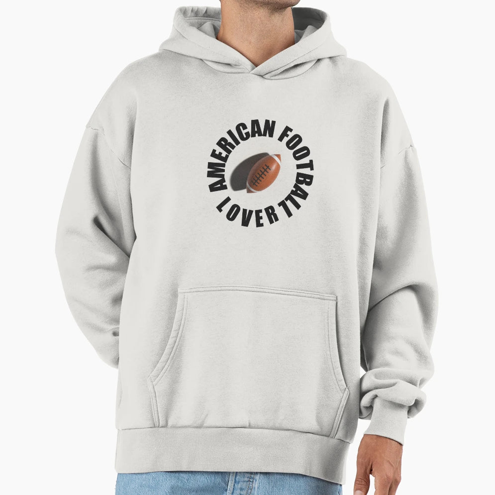 American Football Lover Hoodie - Custom Art Print Men Women - T-Shirt, Sweatshirt, Hoodie