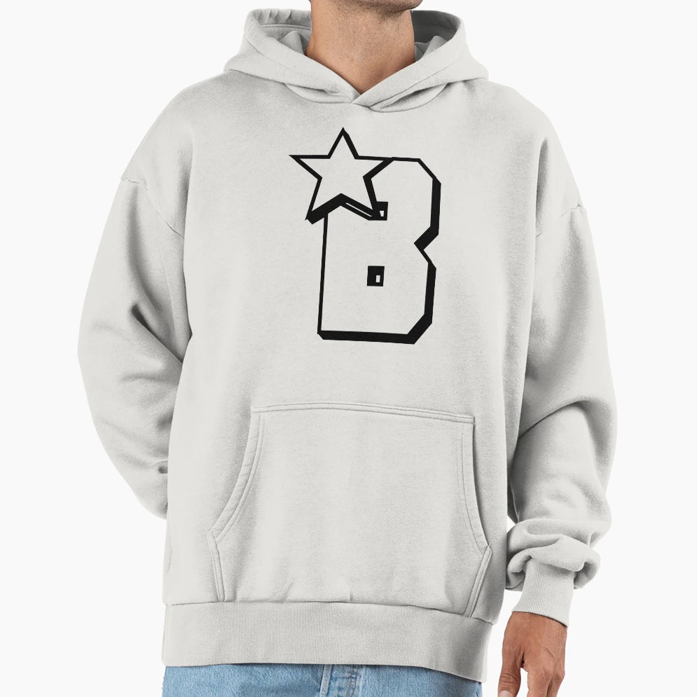 Letter B Hoodie - Casual Everyday Wear Men Women - T-Shirt, Sweatshirt, Hoodie