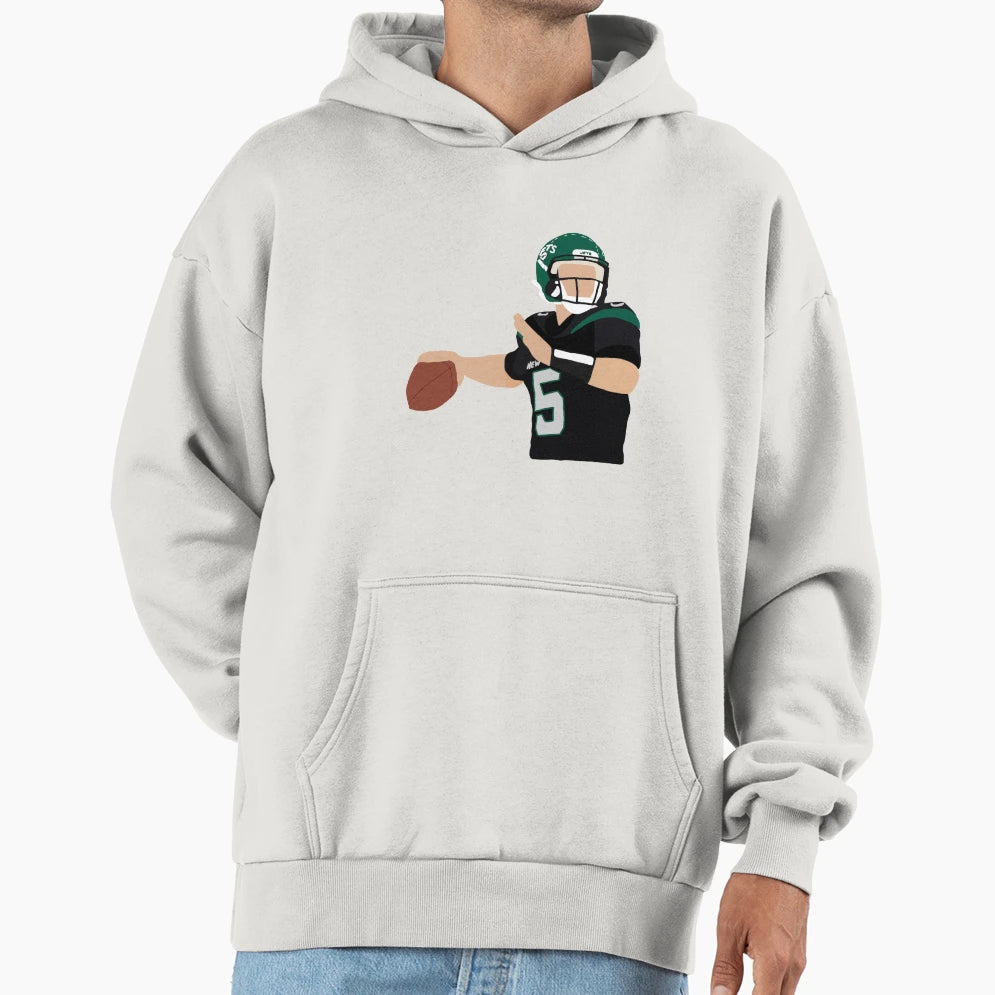Mike White Ny Jets Hoodie - Trendy Graphic Unisex - T-Shirt, Sweatshirt, Hoodie