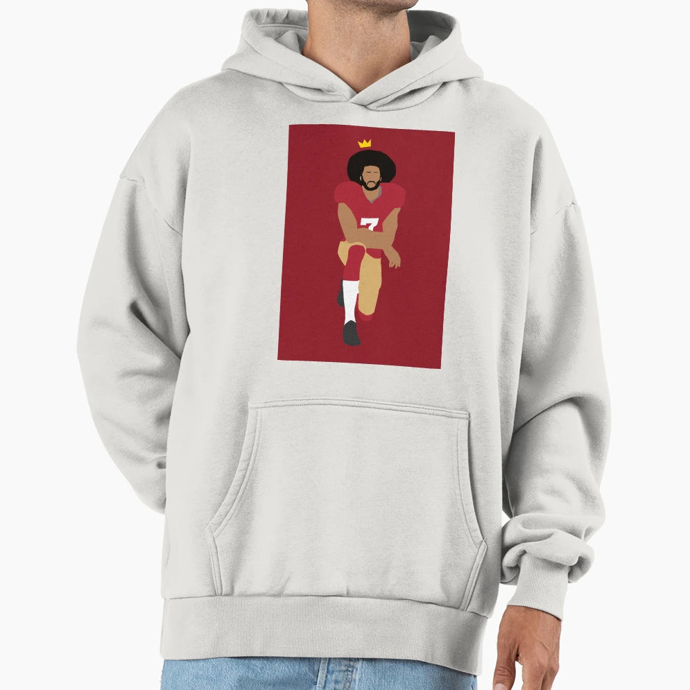 Kaepernick Take Knee Hoodie - Aesthetic Graphic for Adults - T-Shirt, Sweatshirt, Hoodie