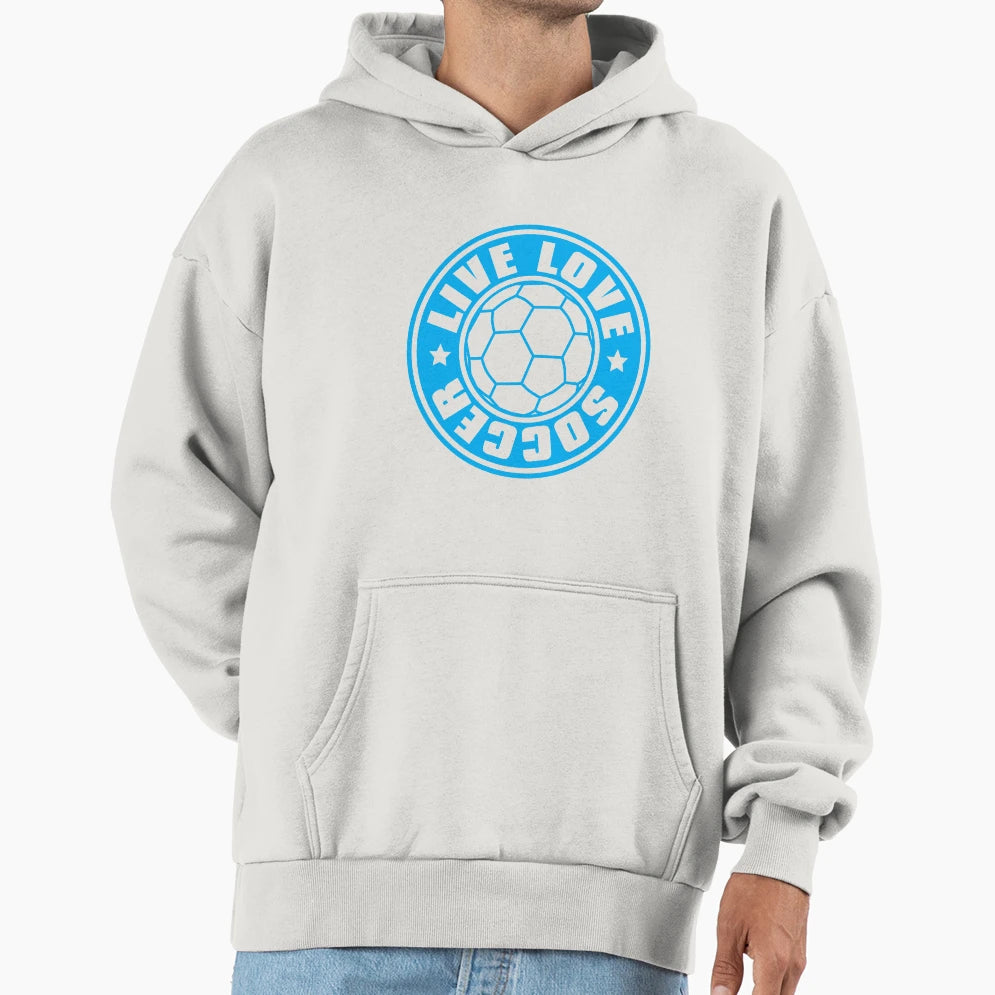 Ll Soccer Hoodie - Novelty Apparel Unisex - T-Shirt, Sweatshirt, Hoodie