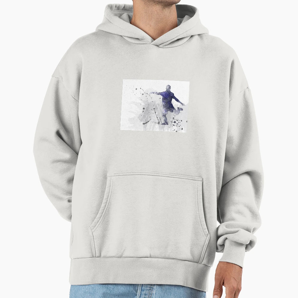 Soccer Player 2 Hoodie - Novelty Apparel Unisex - T-Shirt, Sweatshirt, Hoodie